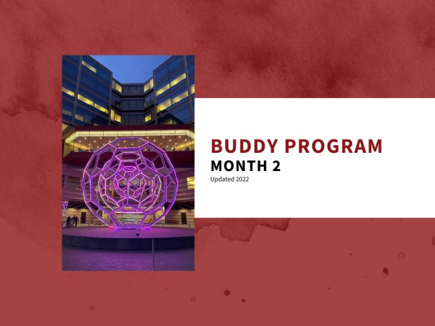 Cover of Month 2 Buddy Program Guide